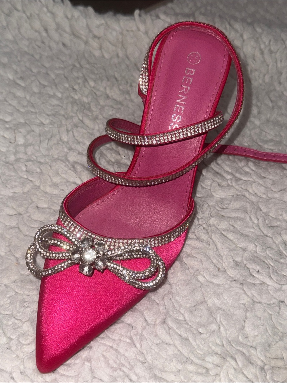 Pink heels